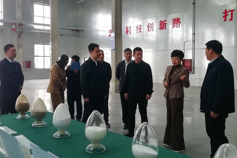 南(nán)陽市(shì)委統戰部部長(cháng)範勇來(lái)園區(qū)考察