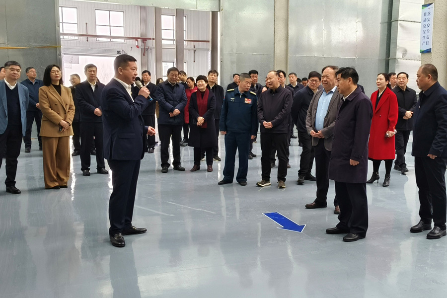 王智慧市(shì)長(cháng)到(dào)園區(qū)考察